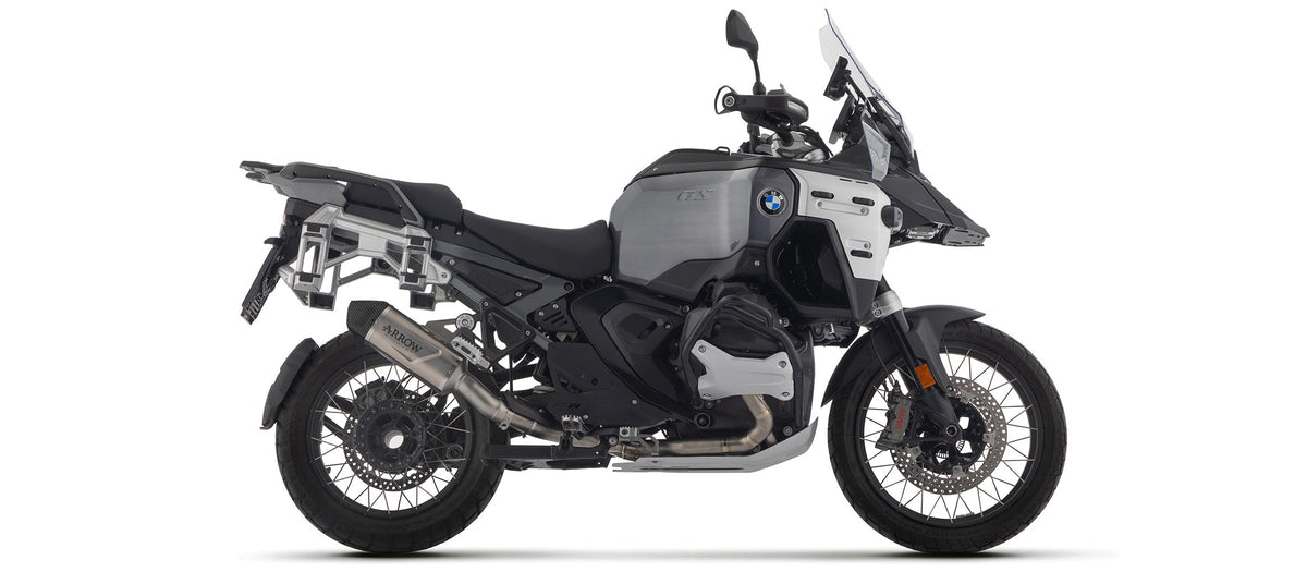 Arrow Indy Race EVO Titanium Slip On with Carbon End Cap - BMW R1300R/R1300GS