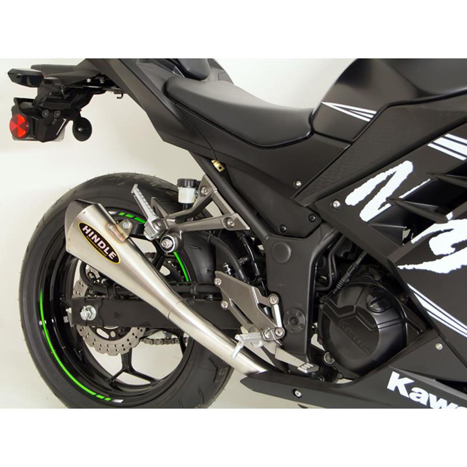 Hindle Evolution Megaphone Full System Kawasaki Ninja 300 2013-17