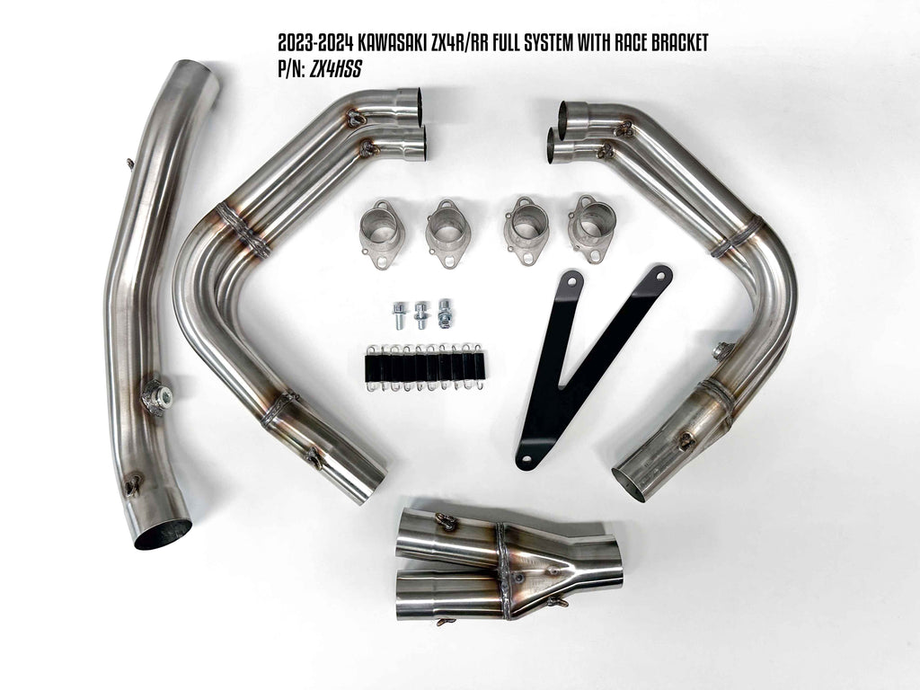 Hindle Kawasaki ZX-4RR Evo Megaphone Full System
