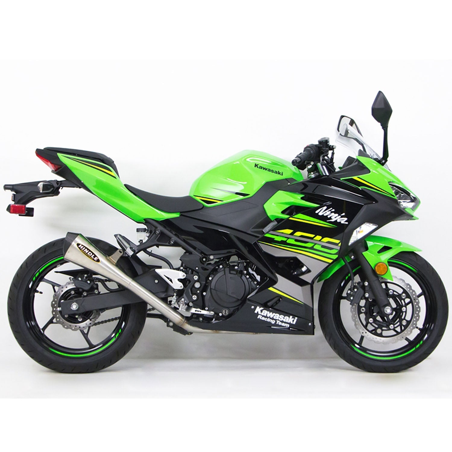 Hindle 2018-23 Kawasaki Ninja400, Ninja 500 Hindle EVO Megaphone Full System Low