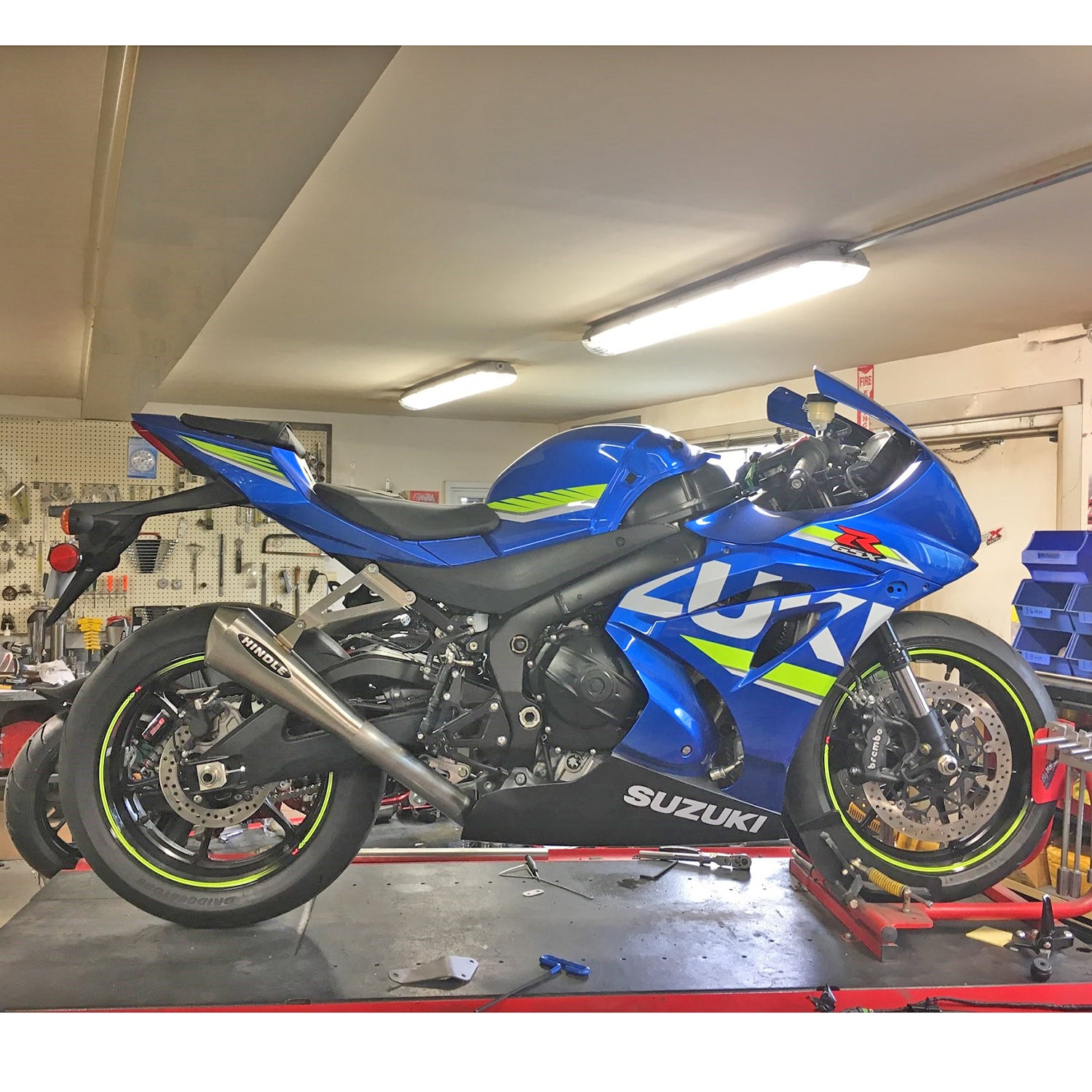 Hindle Evo Megaphone Full System Suzuki GSXR1000 2017-22