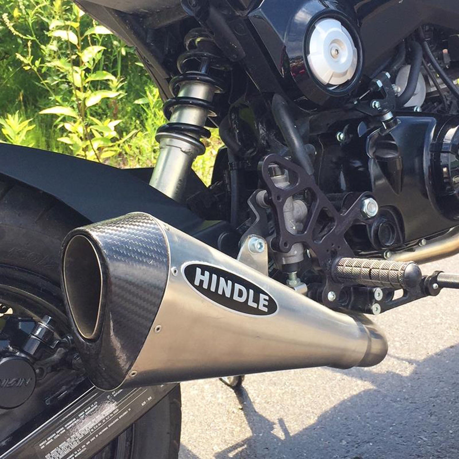 Hindle Evo Megaphone Full System Honda GROM 2014-16