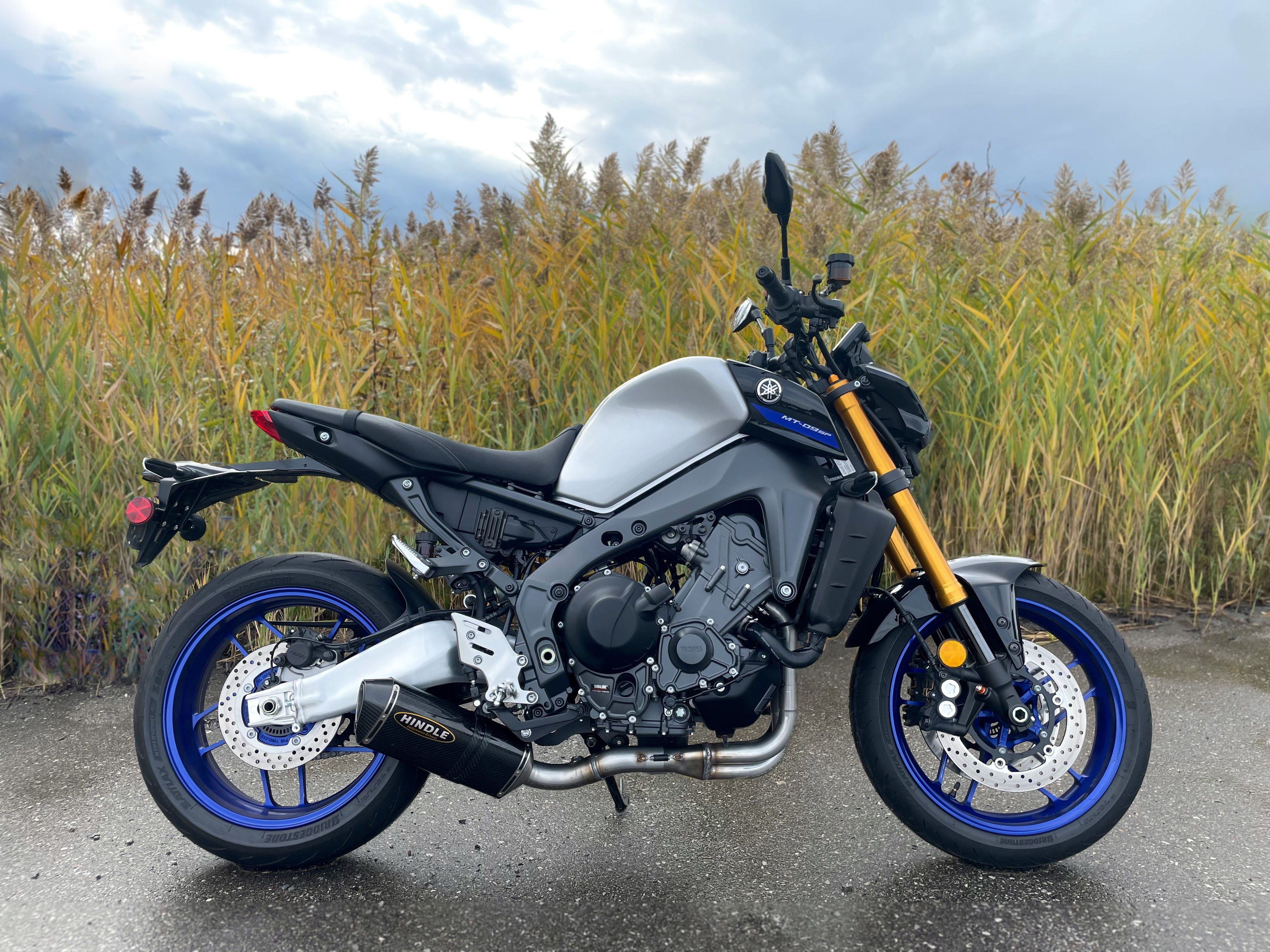 Hindle Yamaha MT09 Full Exhaust System W/Evo Muffler