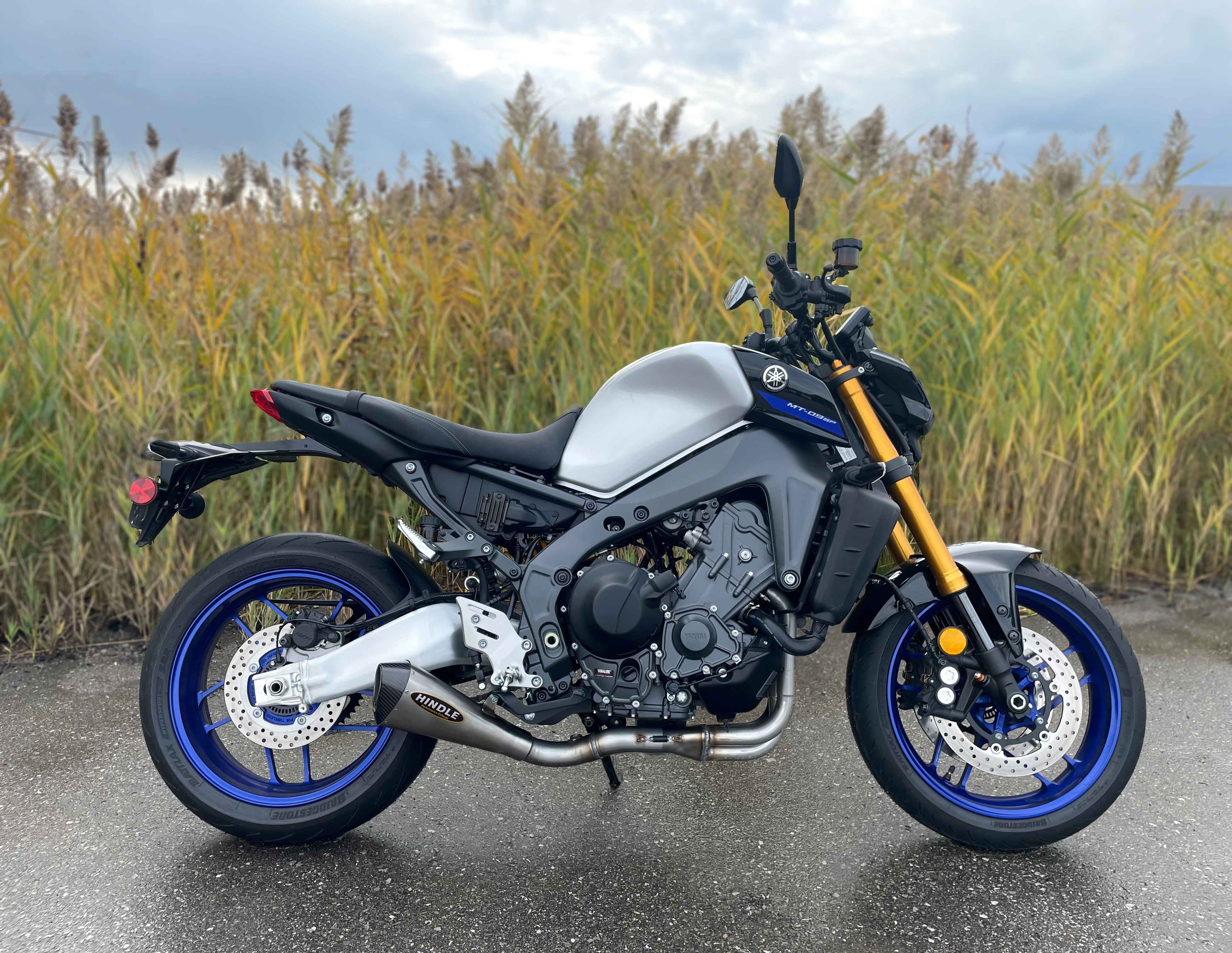 Hindle Yamaha MT09 EVO Megaphone Full System