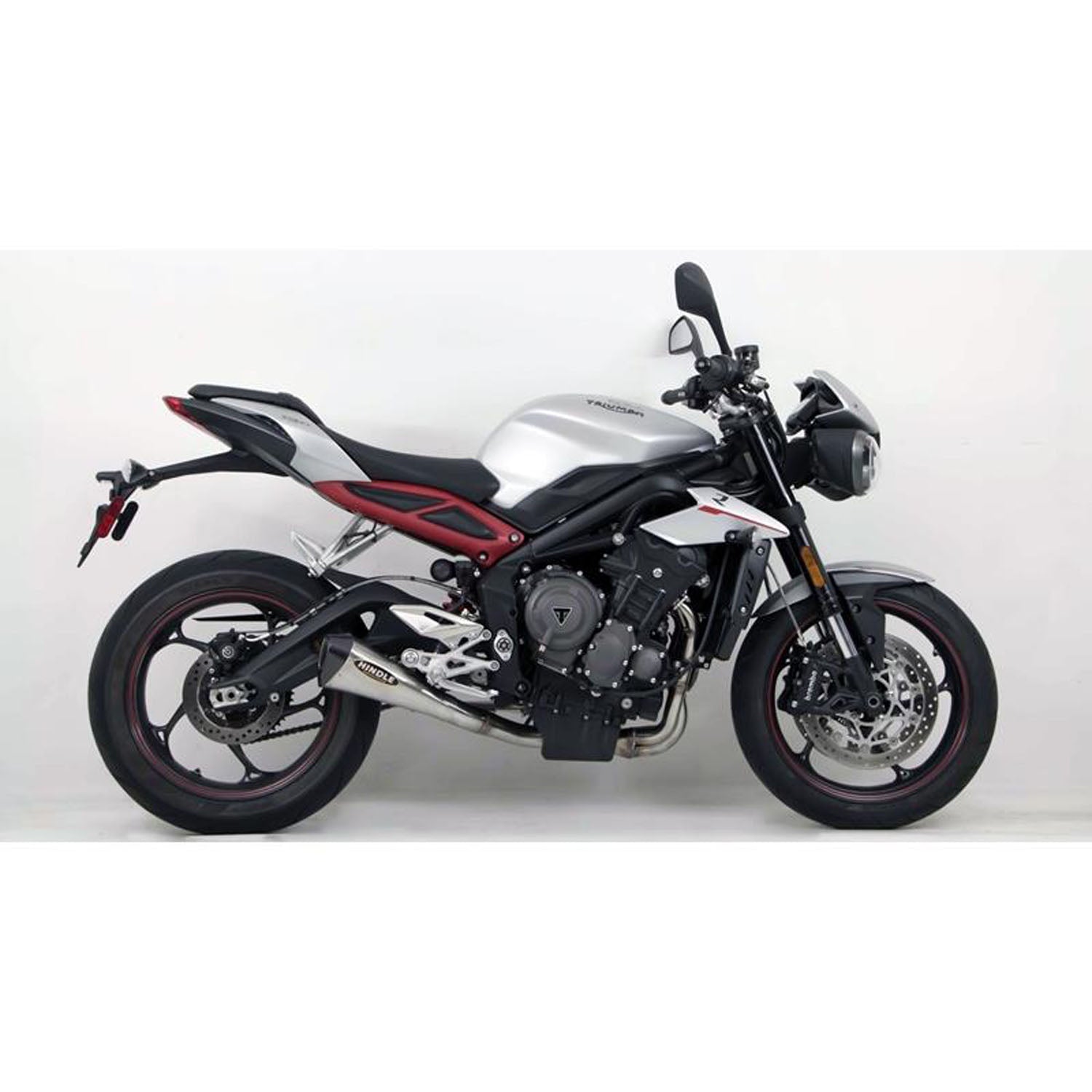 Hindle Evolution Megaphone Full System Triumph Street Triple