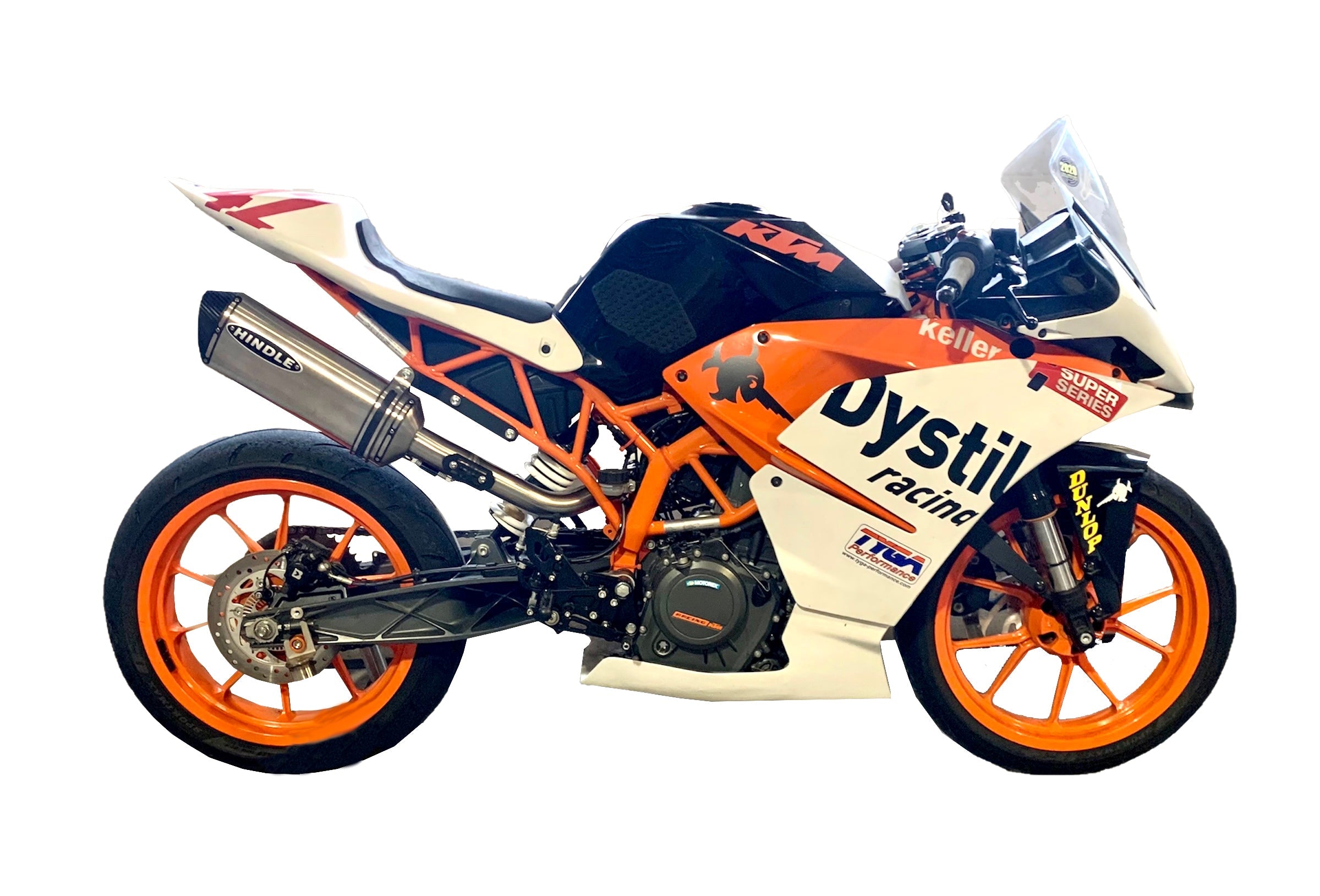 Hindle Evolution 3/4 System KTM RC390 2019-22