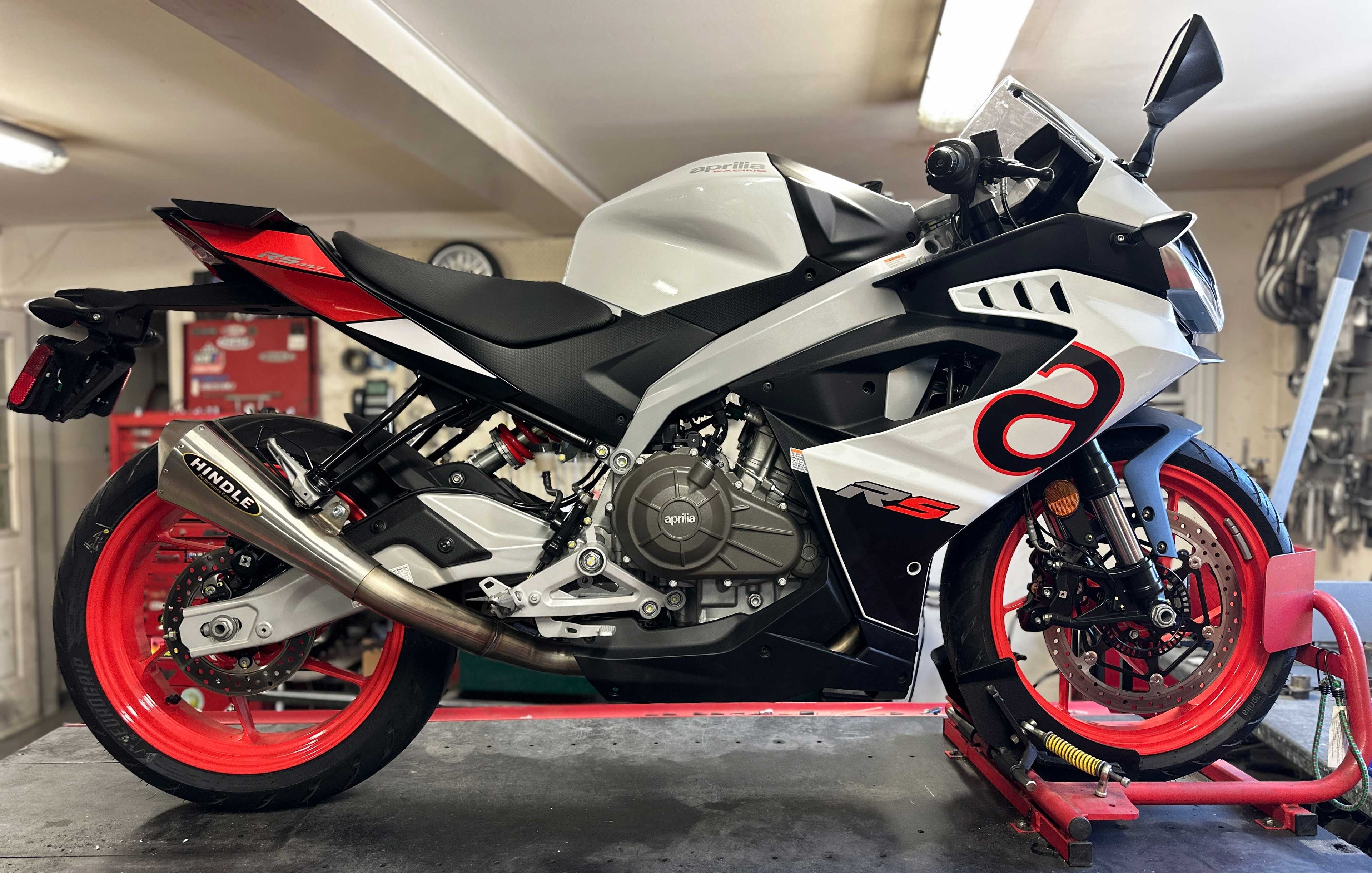 Hindle Evolution Megaphone Full System Aprilia RS457