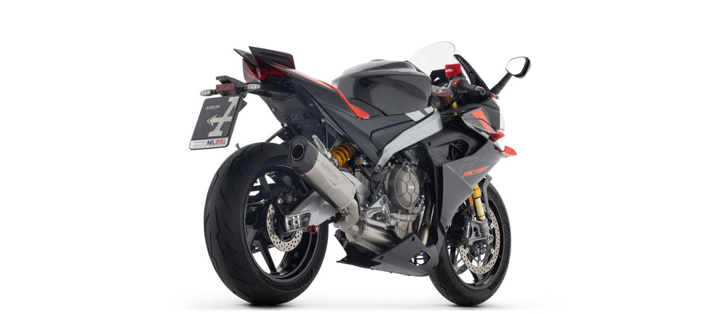 Arrow Full System with Indy Raceevo Titanium Slip Ons - Aprilia RS 660/Tuono 660