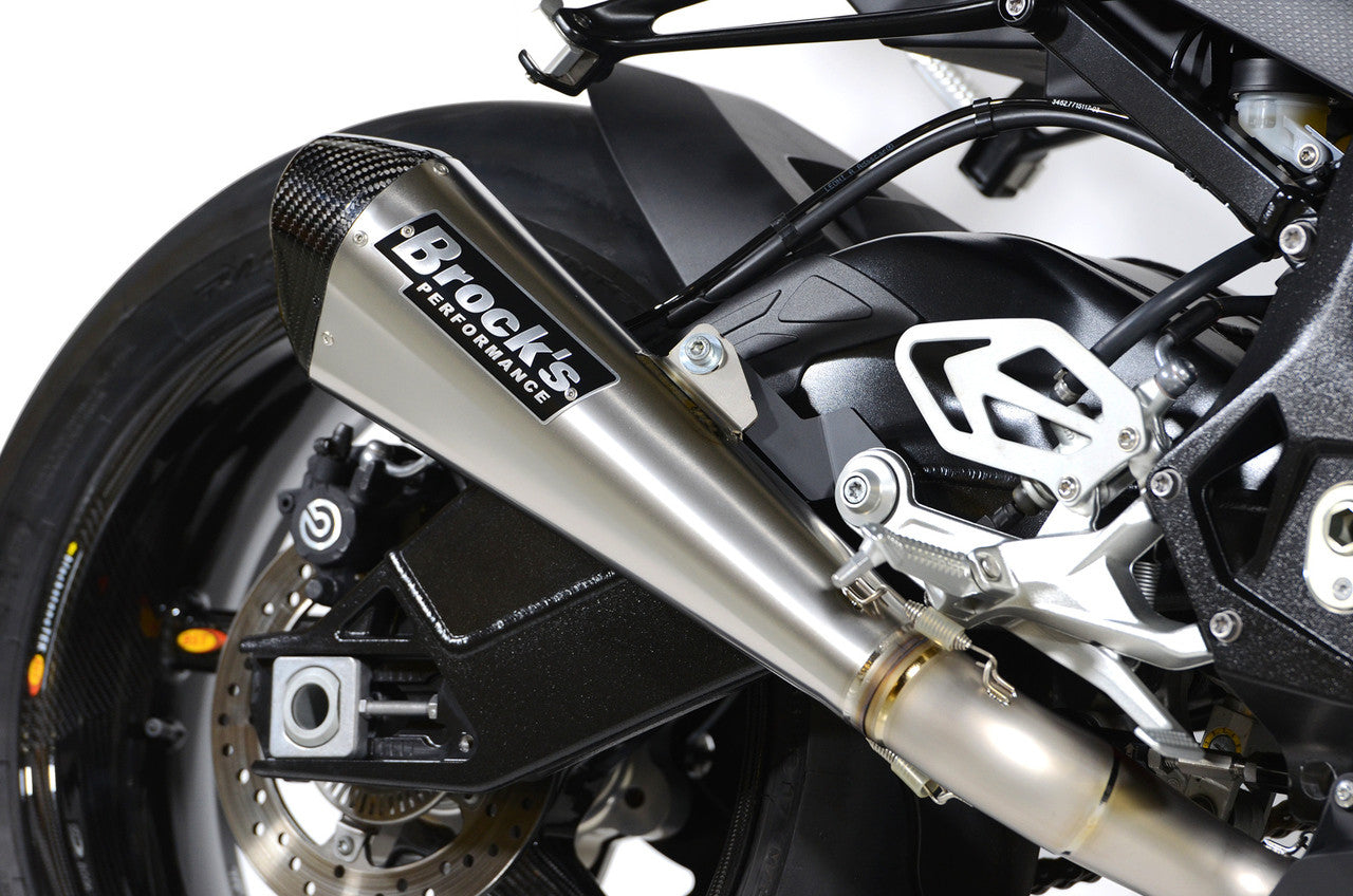Brock's Performance CT Megaphone Full System w/ 17" Muffler S1000RR (15-19) and S1000R (17-20)