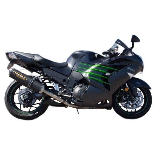 Hindle Evolution Slip-on System Kawasaki ZX14 2008-11