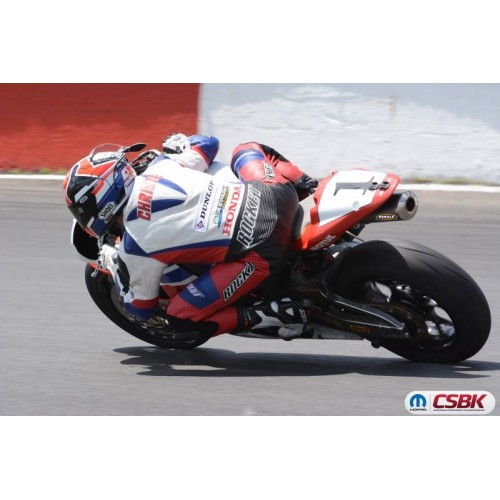 Hindle Honda CBR600RR Slip-on w/ Stainless Steel Under Tail - Black Ceramic Tip