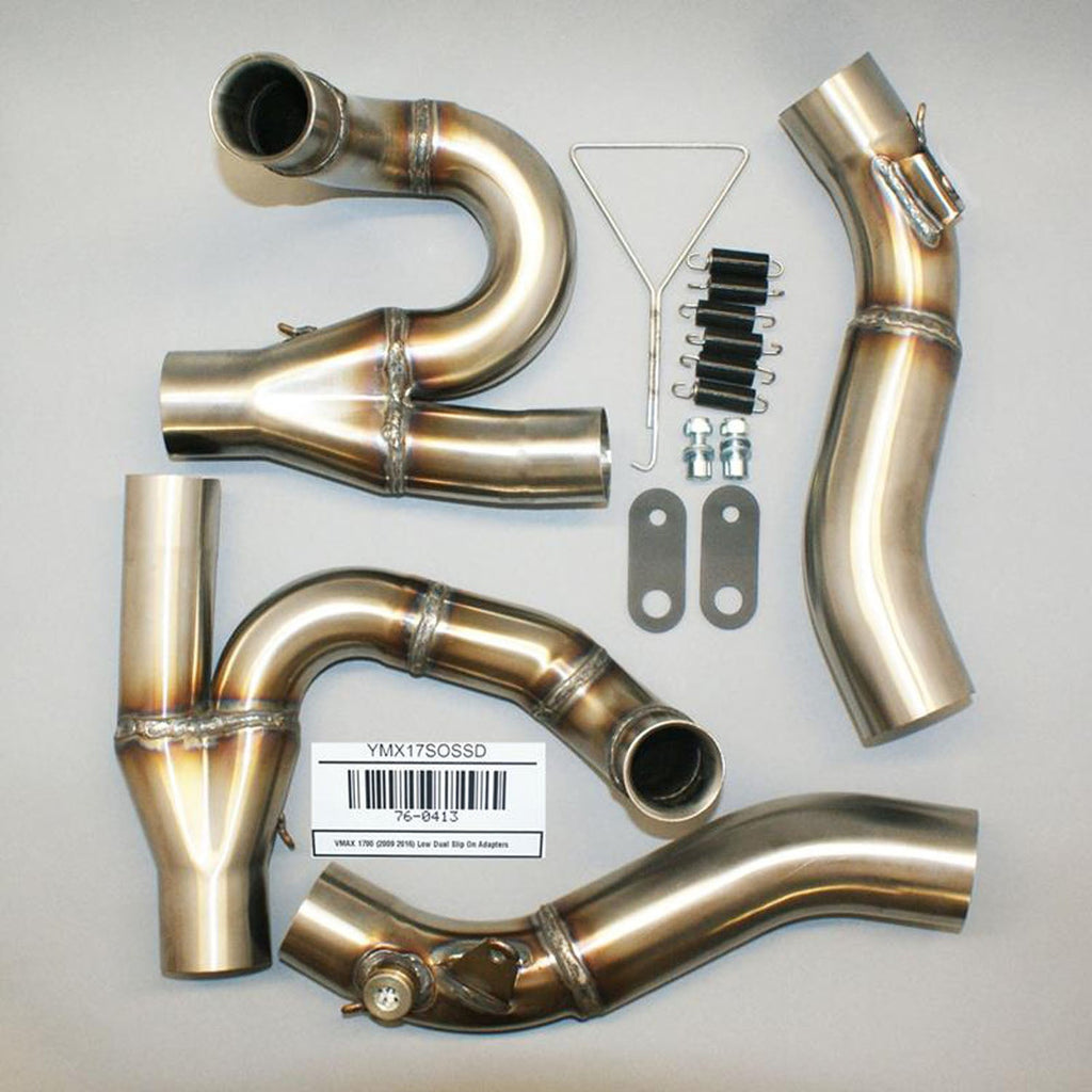 Hindle Yamaha VMax Evolution Dual Slip-on System