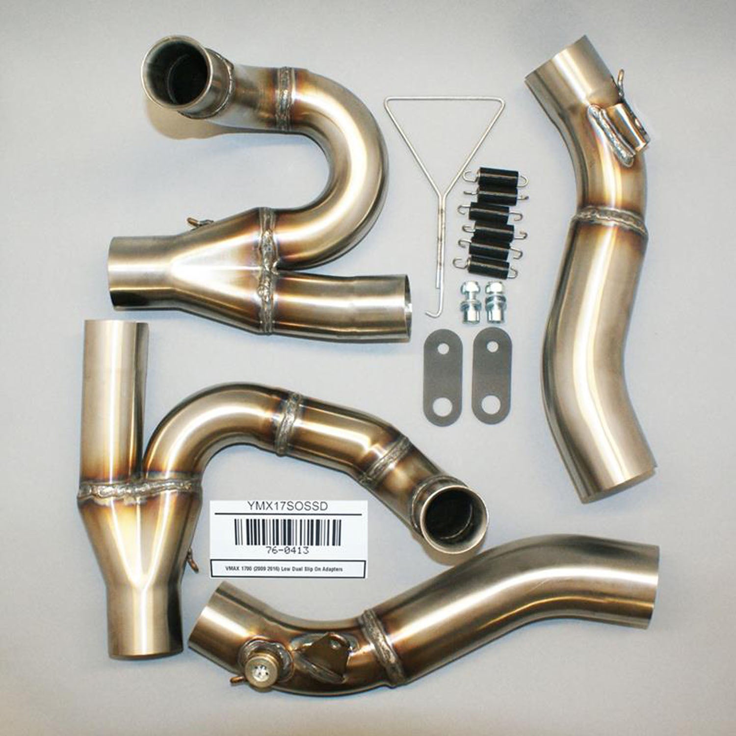 Hindle Yamaha VMax Evolution Dual Slip-on System