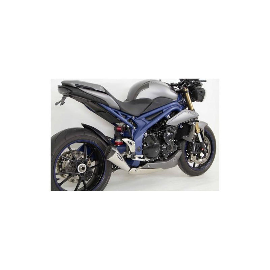 Hindle Evolution Megaphone Slip-on System Triumph 1050 Speed Triple 2011-15