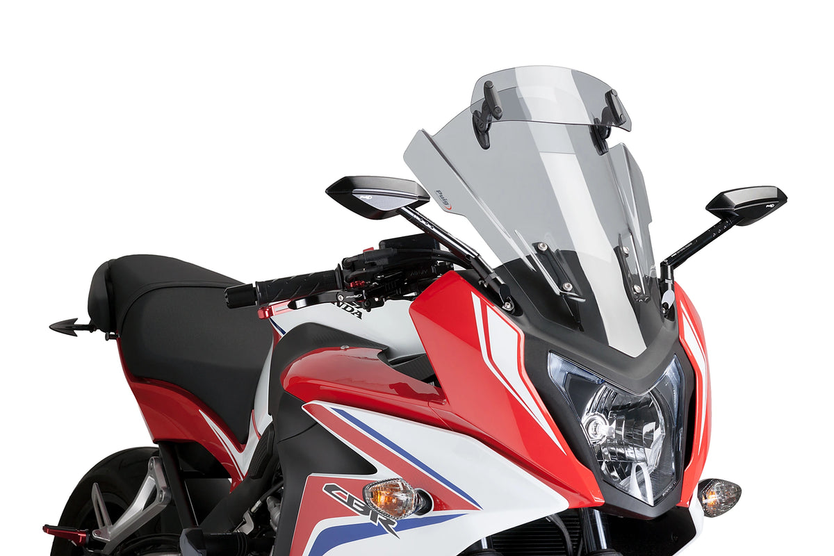 Puig Touring Windshield with Visor - Honda CBR650F 2014-2017