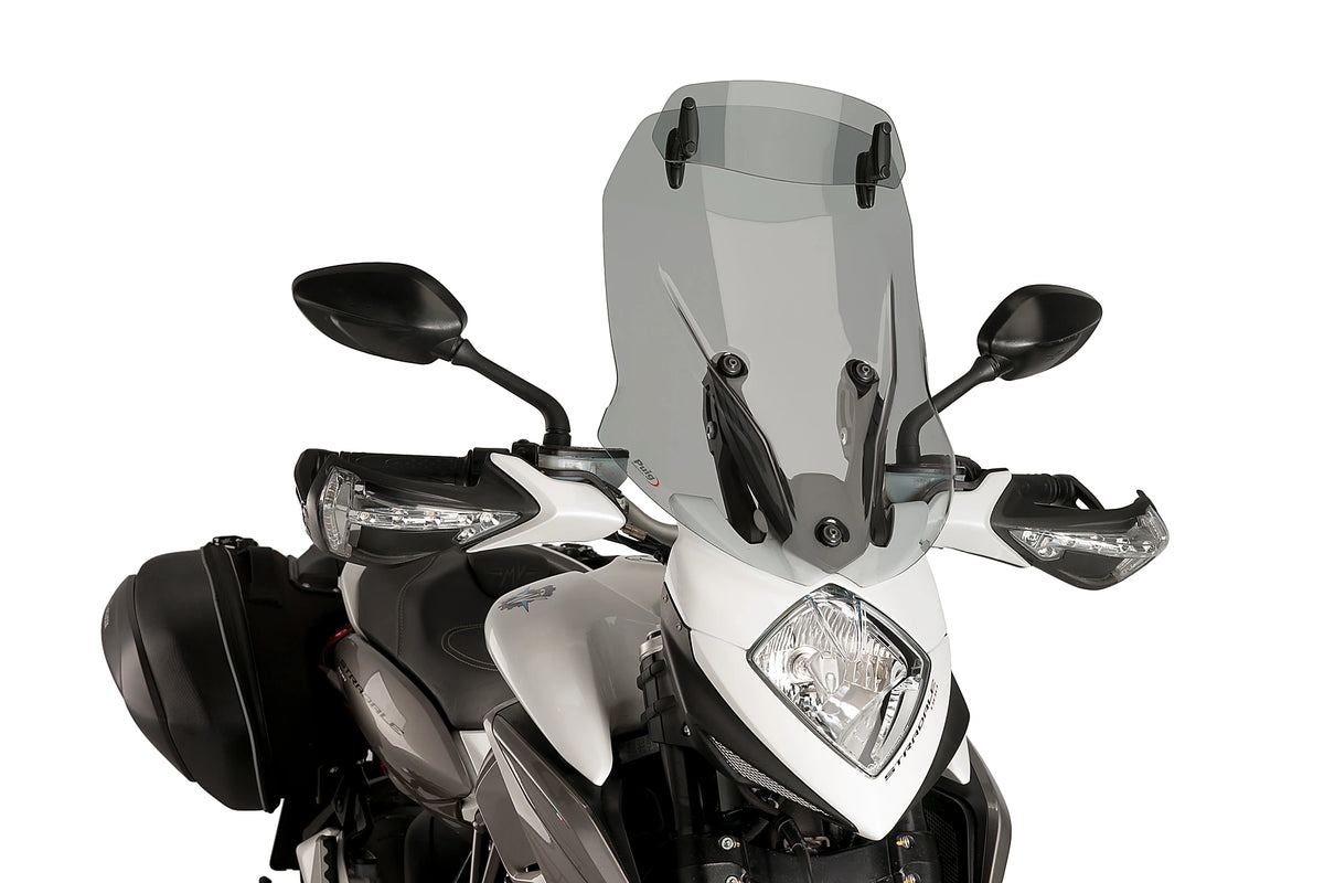 Puig Touring Windshield with Visor - MV Agusta Stradale 800 2015-2017