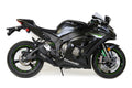 Brock's Performance Alien Head 2 Full System Black 14" Muffler ZX-10R (16-20)