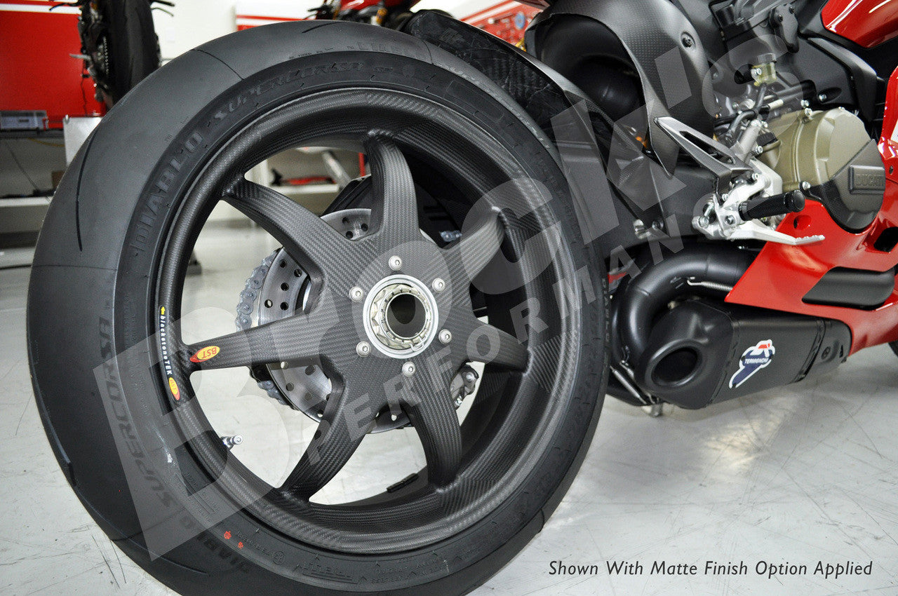 Brock's Performance BST 7 TEK 17 x 6.0 Rear Wheel - Ducati 1098/R/S / 1199 / 1299 / 1299Rfe / Panigale V4 (18-24) and V2 / Streetfighter V4 and V2 / 1198 (2007-12) / SuperSport 939