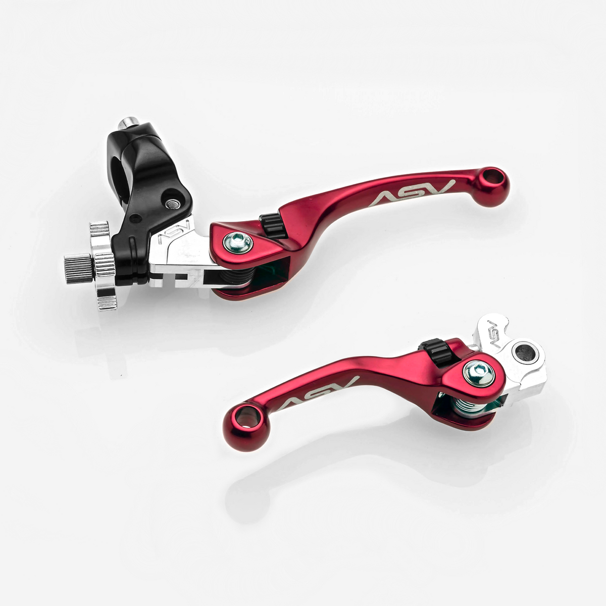 ASV F4 Series Brake and Clutch Lever Pair Pack w/ Perch # BCF40106SX