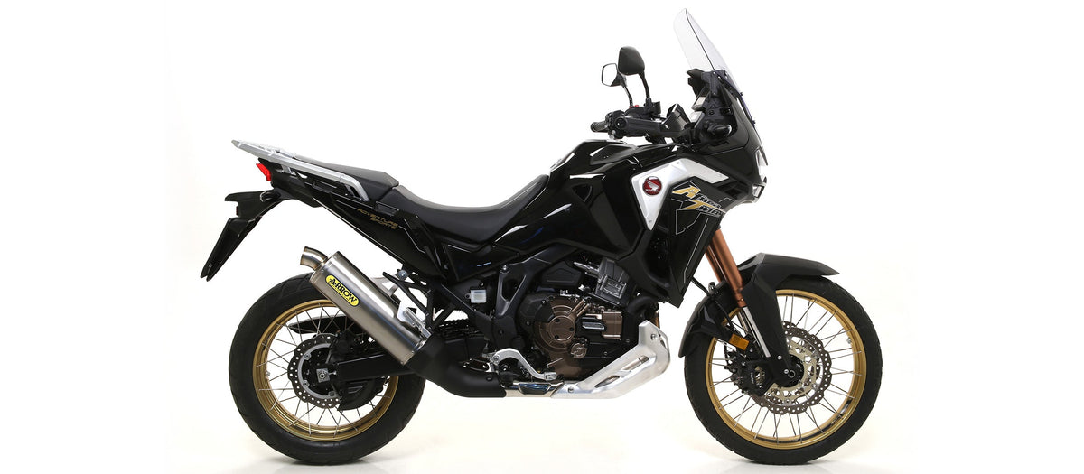 Arrow Maxi Race-Tech Approved Titanium Slip On - Honda CRF1100L Africa Twin/CRF1000L Africa Twin ABS