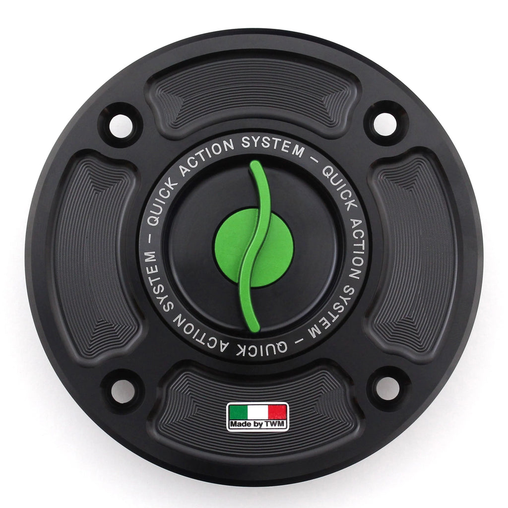 TWM Quick Action CNC Aluminum Gas Cap For Suzuki - Suzuki SV650/SV650S