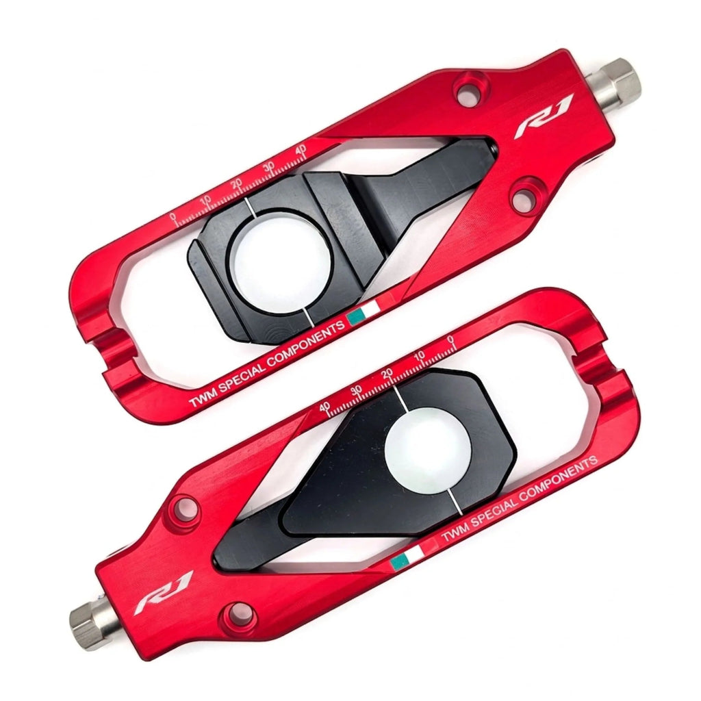 TWM CNC Aluminum Chain Adjusters For Yamaha