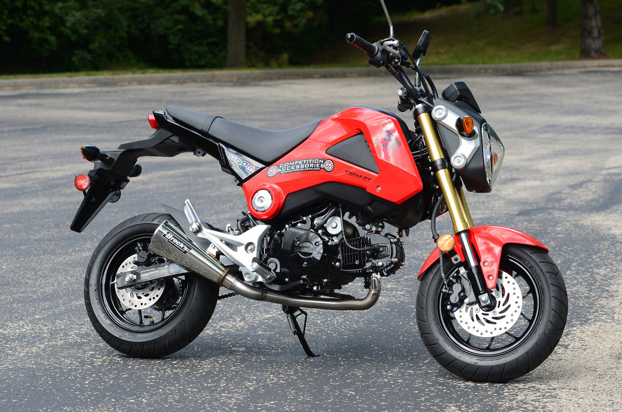 Brock's Performance Alien Head 2 Full System  12" Muffler Grom/MSX125 (14-15)