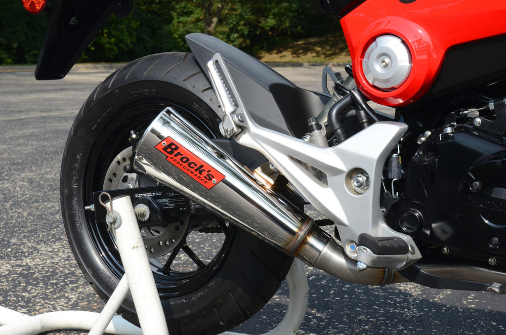 Brock's Performance Alien Head 2 Full System  12" Muffler Grom/MSX125 (14-15)