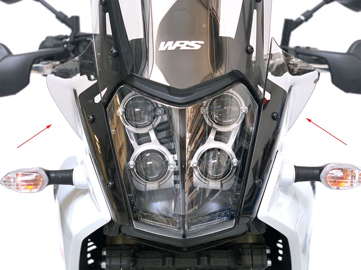 WRS Pair Oversize Side Deflectors WRS Yamaha Tenere 700 2019-2024