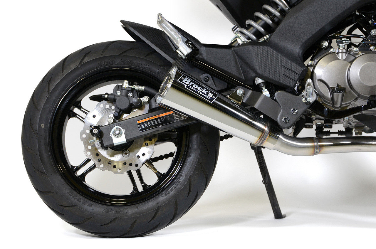 Brock's Performance ShortMeg 2 Full System 12" Muffler Z125 Pro (17-26)
