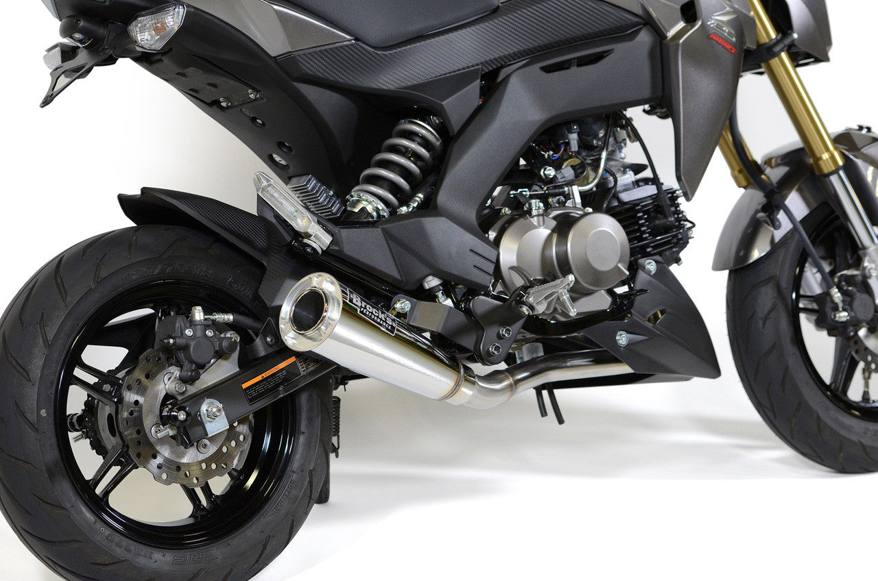 Brock's Performance ShortMeg 2 Full System 12" Muffler Z125 Pro (17-26)