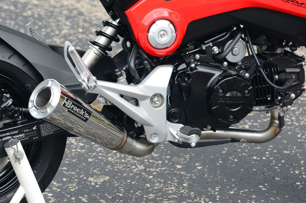 Brock's Performance ShortMeg 2 Full System 12" Muffler Grom/MSX125 (14-15)
