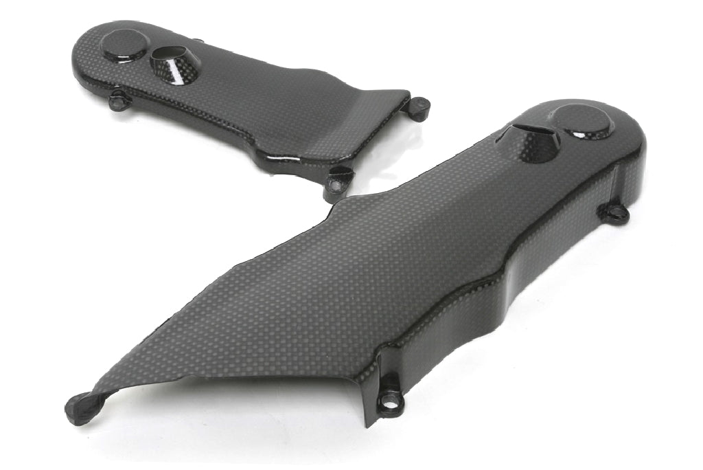 Fullsix Carbon Cam-belt Covers - Set - Ducati Hypermotard 796/Hypermotard 1100
