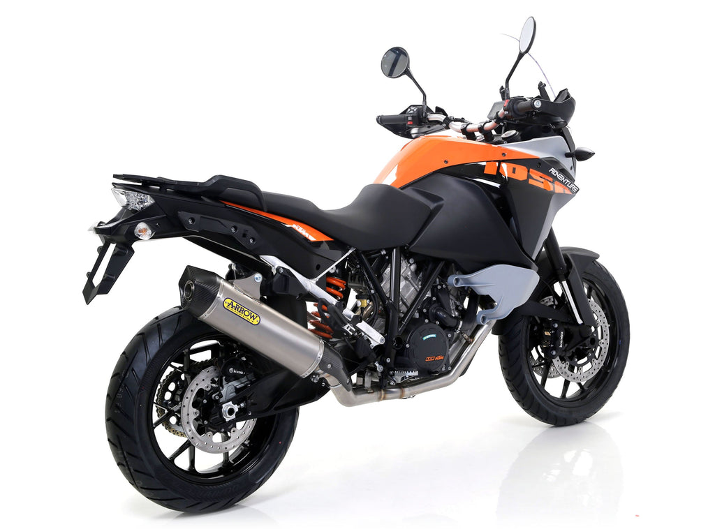 Arrow Maxi Race-Tech Titanium Slip On with Carbon End Cap - KTM 1050 Adventure/1190 Adventure