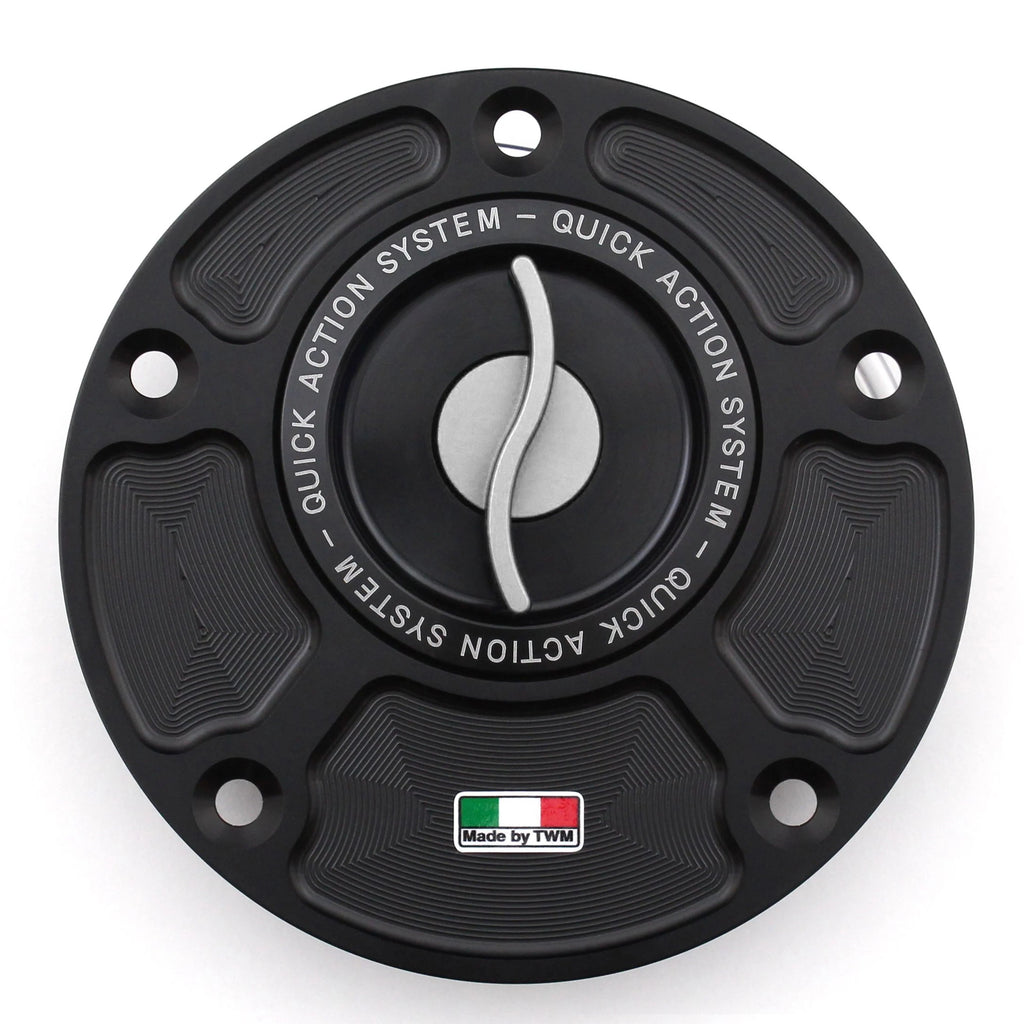 TWM Quick Action CNC Aluminum Gas Cap For Yamaha - Yamaha FZ1/FZ6