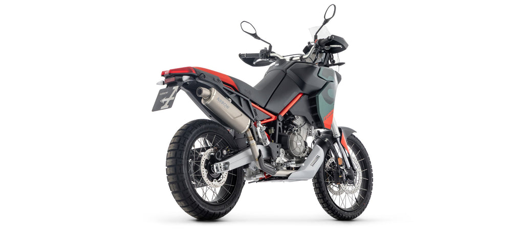 Arrow Indy Race EVO Titanium Slip On with Steel End Cap - Aprilia Tuareg 660/Tuareg 660 Rally