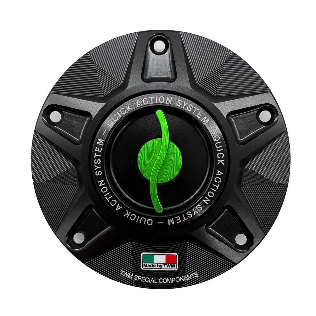 TWM Quick Action CNC Aluminum Gas Cap For Aprilia - Aprilia RSV4 1100/Tuono V4 1100