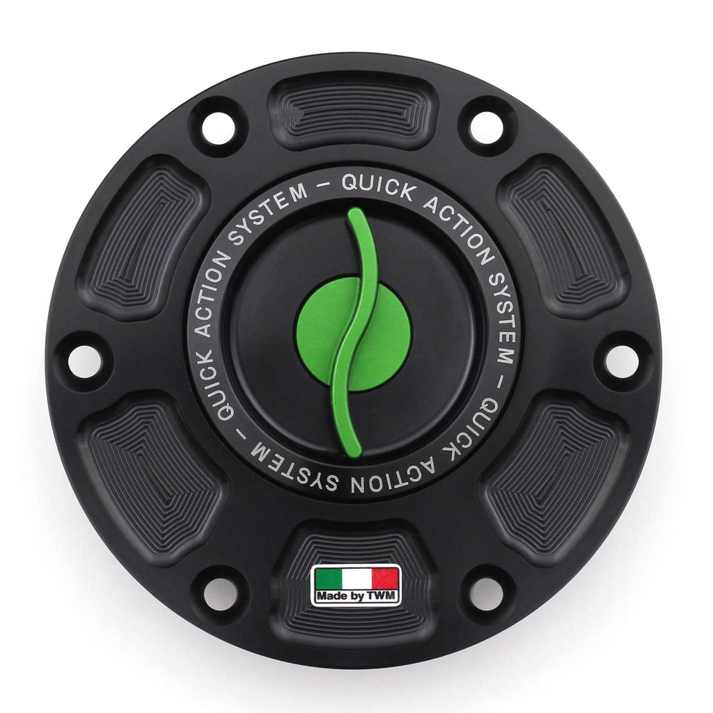 TWM Quick Action CNC Aluminum Gas Cap For Triumph - Triumph Tiger 800/Tiger 900