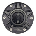 TWM Quick Action CNC Aluminum Gas Cap For Harley Davidson - Harley-Davidson Road Glide/Street Glide