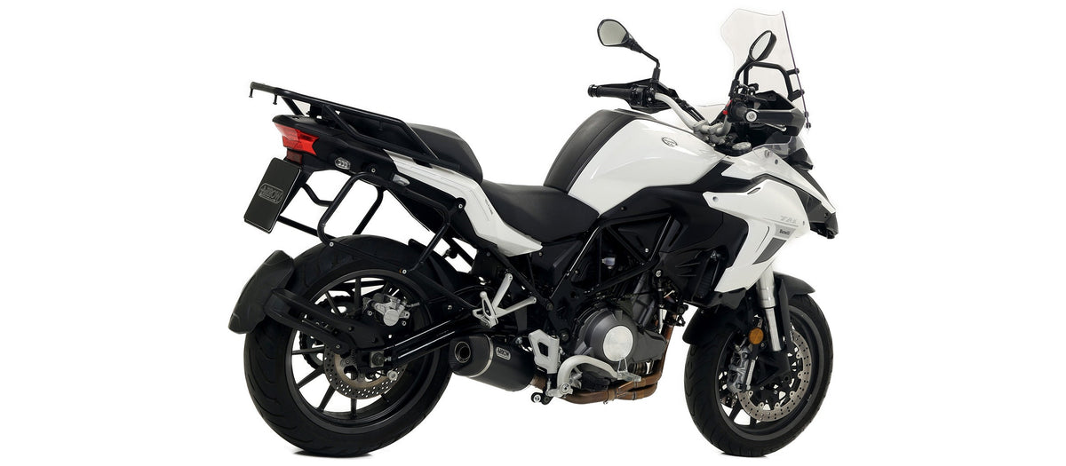 Arrow Race-Tech Aluminium "Dark" Slip On with Carbon End Cap