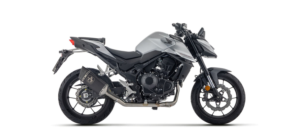 Arrow Pista Titanium "Dark" Slip On - Honda CB750 Hornet