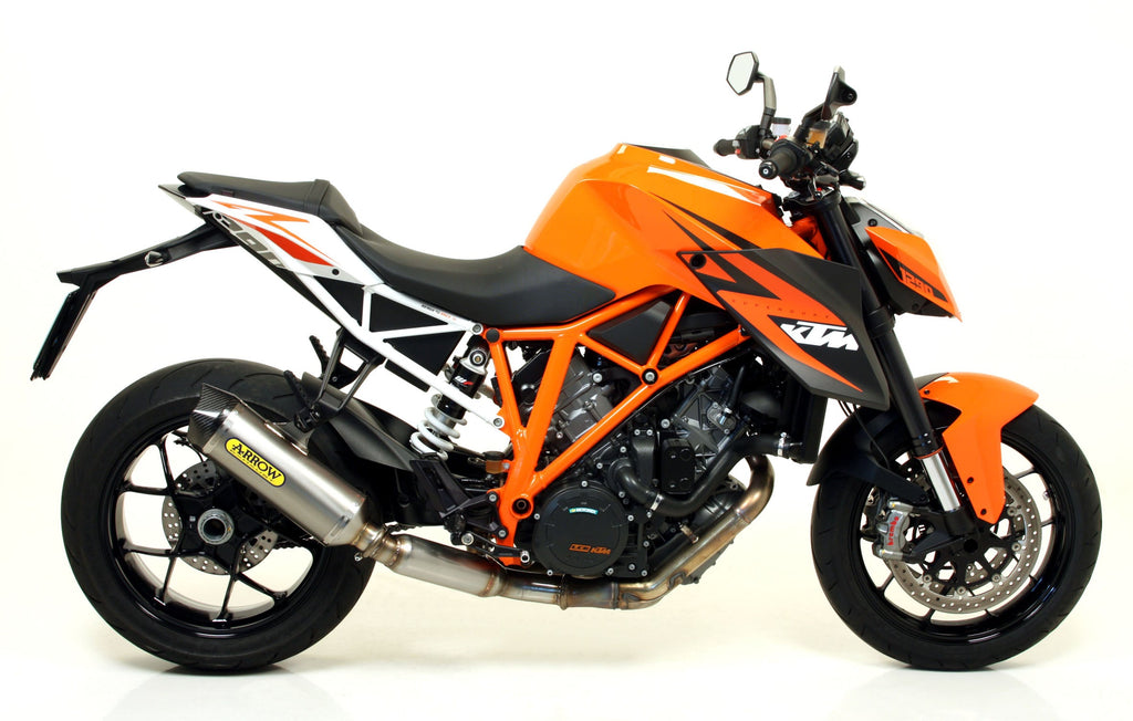 Arrow Race-Tech Titanium Slip On with Carbon End Cap - KTM 1290 Super Duke R/1290 Super Duke GT