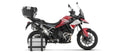 Arrow Veloce Aluminium "Dark" Slip On for Sidebags - Triumph Tiger 900/Tiger 900 GT