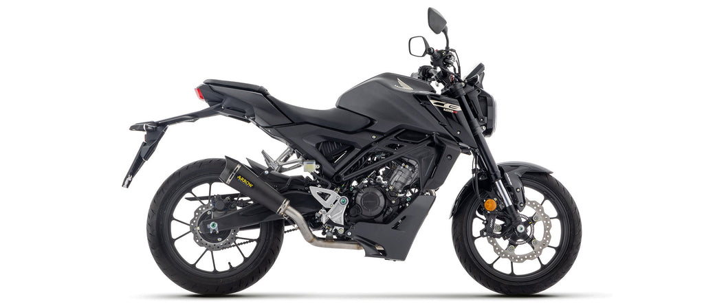 Arrow Full System Racing with X-Kone "Dark" Slip Ons