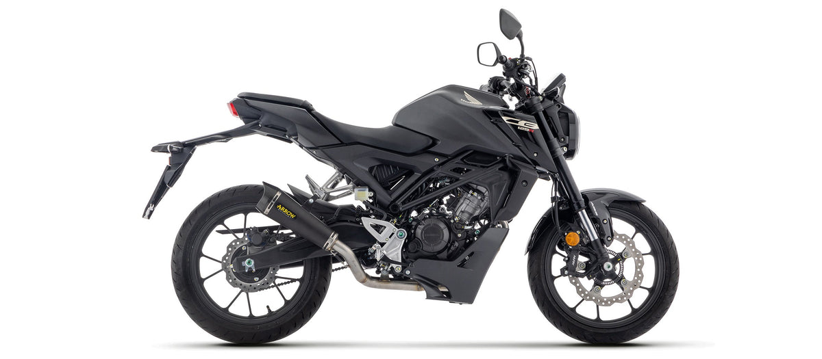 Arrow Full System Racing with X-Kone "Dark" Slip Ons