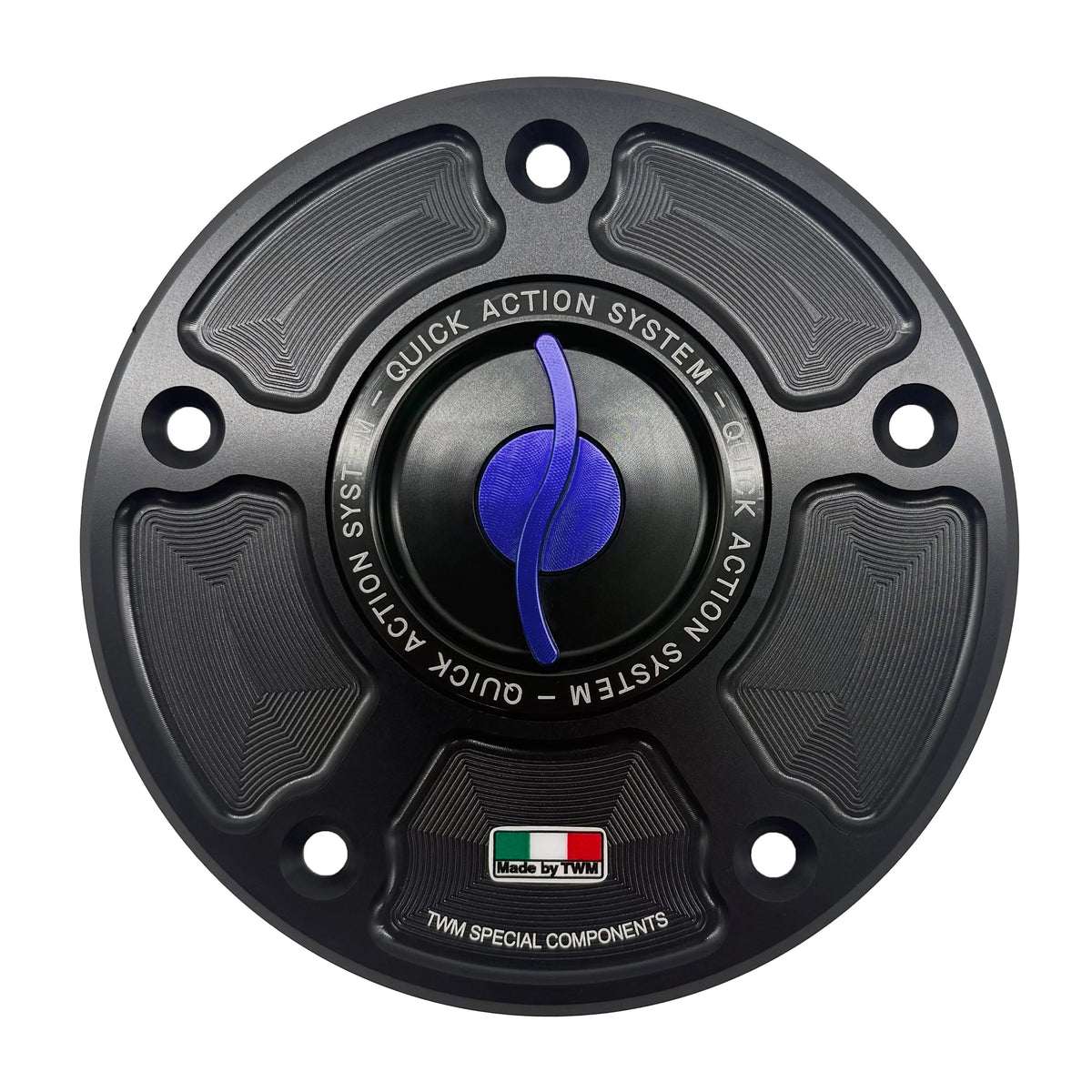TWM Quick Action CNC Aluminum Gas Cap For Kawasaki - Kawasaki Z750/Z1000