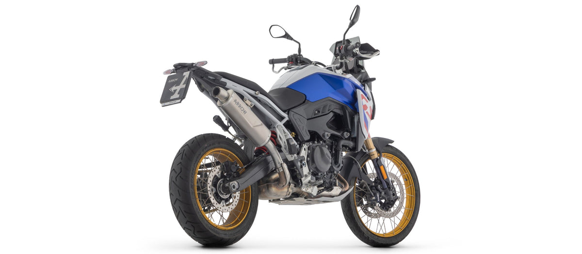 Arrow Indy Race EVO Titanium Slip On with Steel End Cap - BMW F800GS/F900GS