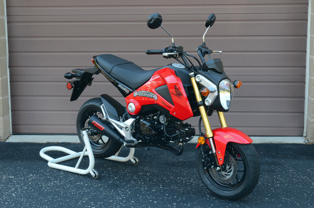 Brock's Performance Alien Head 2 Full System Black Cerakote® 12" Muffler Grom/MSX125 (14-15)