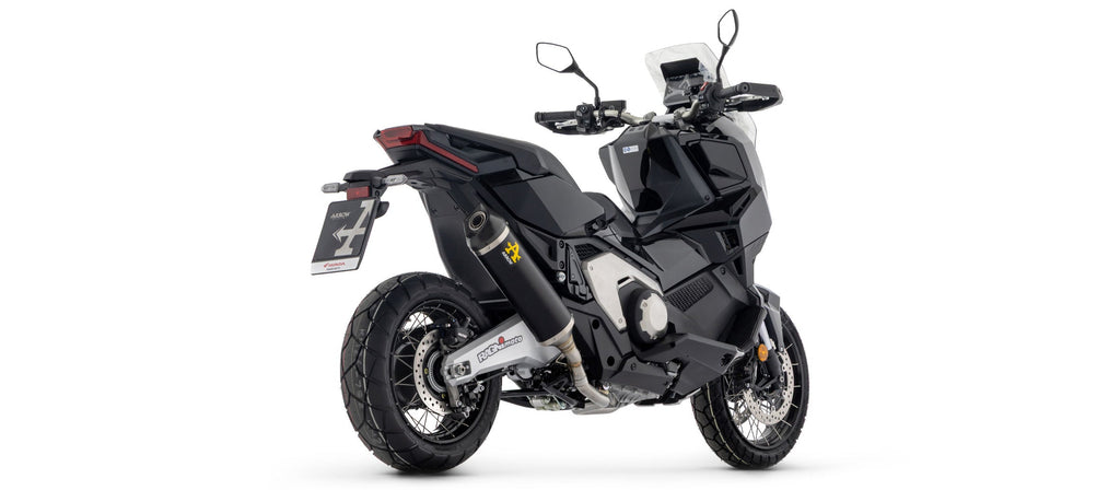 Arrow Race-Tech Aluminium "Dark" Slip On with Carbon End Cap