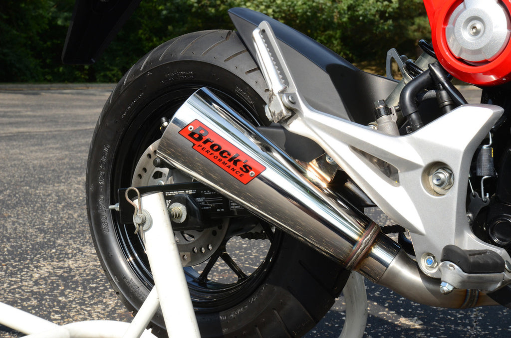 Brock's Performance ShortMeg 2 Full System 12" Muffler Grom/MSX125 (14-15)